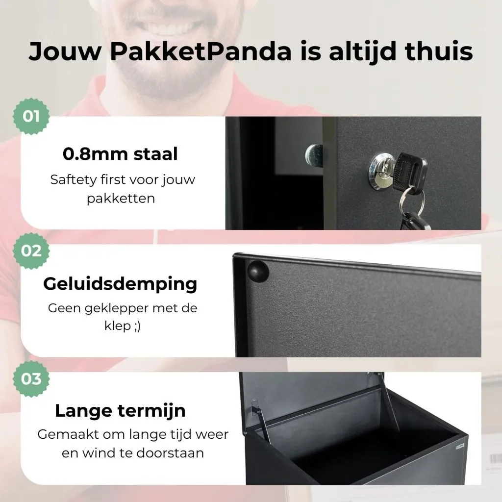 Pakketbrievenbus Groot - XXXL PakketPanda Maxi