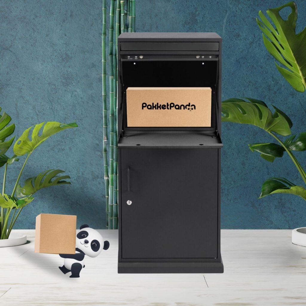 Mega Pakketbrievenbus – XXXL PakketPanda Multibox Zwart