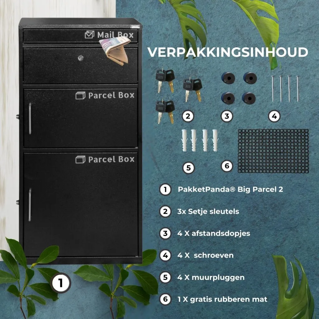 PakketPanda® Big Parcel 2 - Pakketbrievenbus