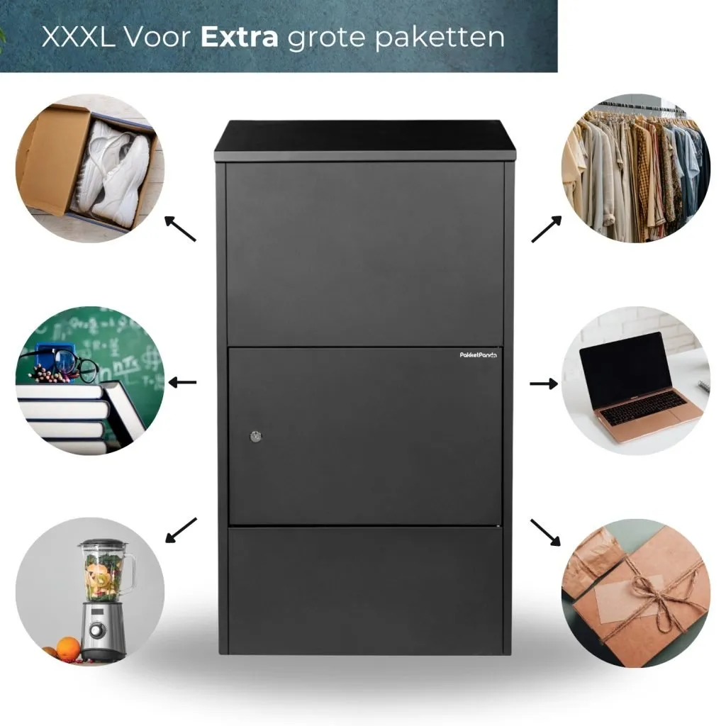 Pakketbrievenbus Groot - XXXL PakketPanda Maxi