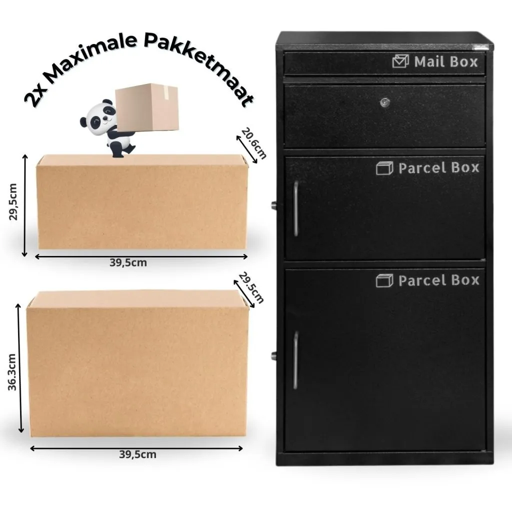 PakketPanda® Big Parcel 2 - Pakketbrievenbus
