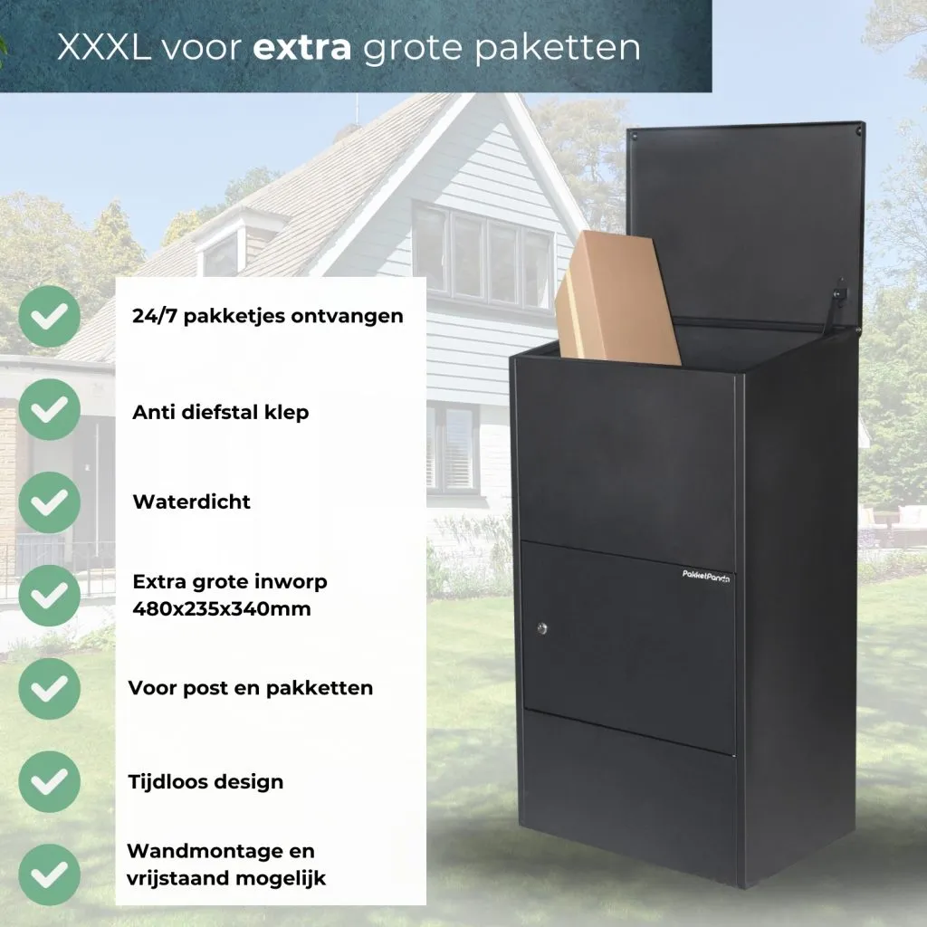 2e Kans - PakketPanda Maxi XXXL - Pakketbrievenbus