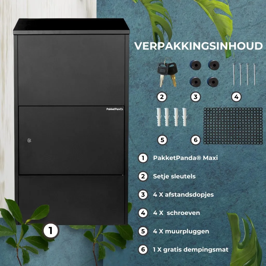 Pakketbrievenbus Groot - XXXL PakketPanda Maxi